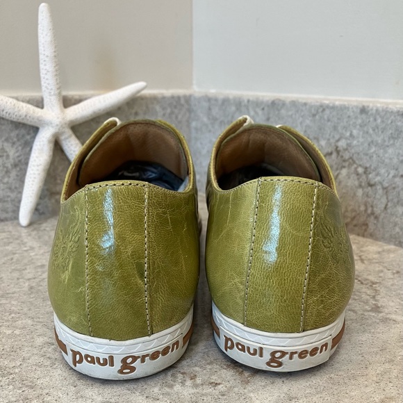 RARE Paul Green Leather Sneakers sz 8 - Picture 9 of 11